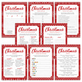 Knitted Christmas Sweater Theme Party Games Bundle by LittleSizzle