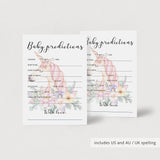 Unicorn Baby Shower Predictions for Baby Game