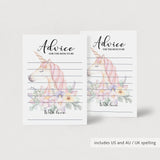 Unicorn party printables for girl baby shower by LittleSizzle