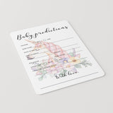 Unicorn Baby Shower Predictions for Baby Game