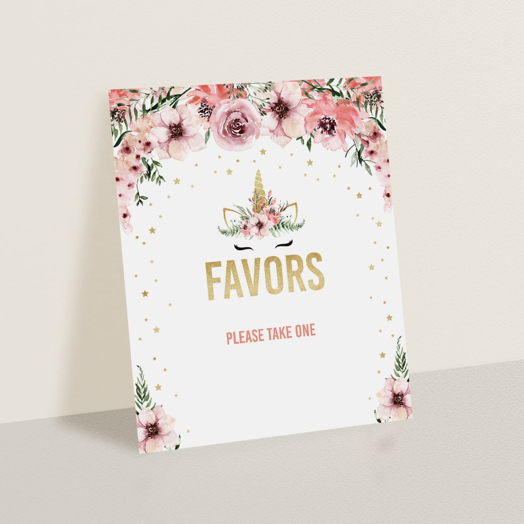 Pink roses babyshower decorations DIY by LittleSizzle