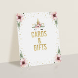 Gold party decor instant download table signs by LittleSizzle