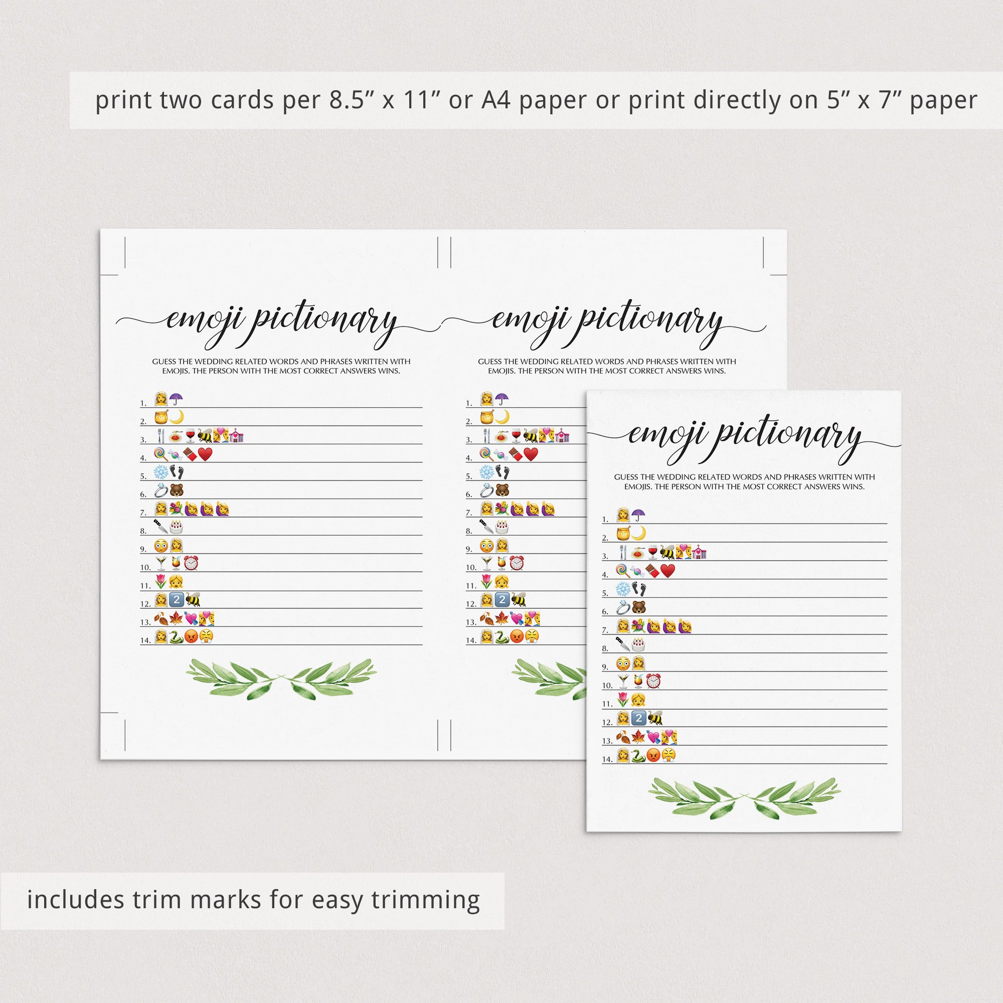 unique bridal shower games instant printables