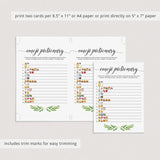 unique bridal shower games instant printables