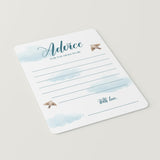 Air Baby Shower Games Printable - Watercolor Cloud