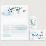 Blue Party Supplies Bundle Printable by LittleSizzle