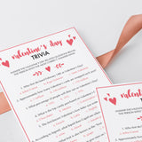 Valentine's Day Trivia Game Virtual & Printable Files