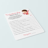 Valentine Game Family Feud Printable