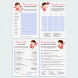 Zoom Valentine's Day Party Games Instant Download