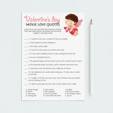 Romantic Movie Valentine's Day Game by LittleSizzle