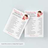 Fun Valentine's Day Game Candy Match Printable
