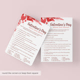 Family Friendly Valentine's Day Game Bundle Printable