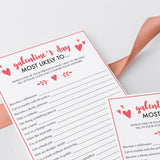 Most Likely To Game for Friends Printable & Virtual Files