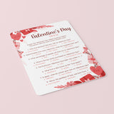 Valentine's Day Trivia Questions and Answers Printable