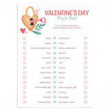 Valentine's This or That Game Printable by LittleSizzle
