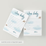 Air Baby Shower Games Printable - Watercolor Cloud