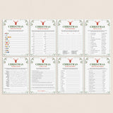 8 Popular Christmas Games to Print at Home by LittleSizzle