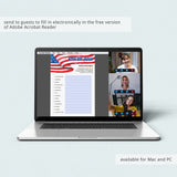 4th of July Game for Family Word Scramble