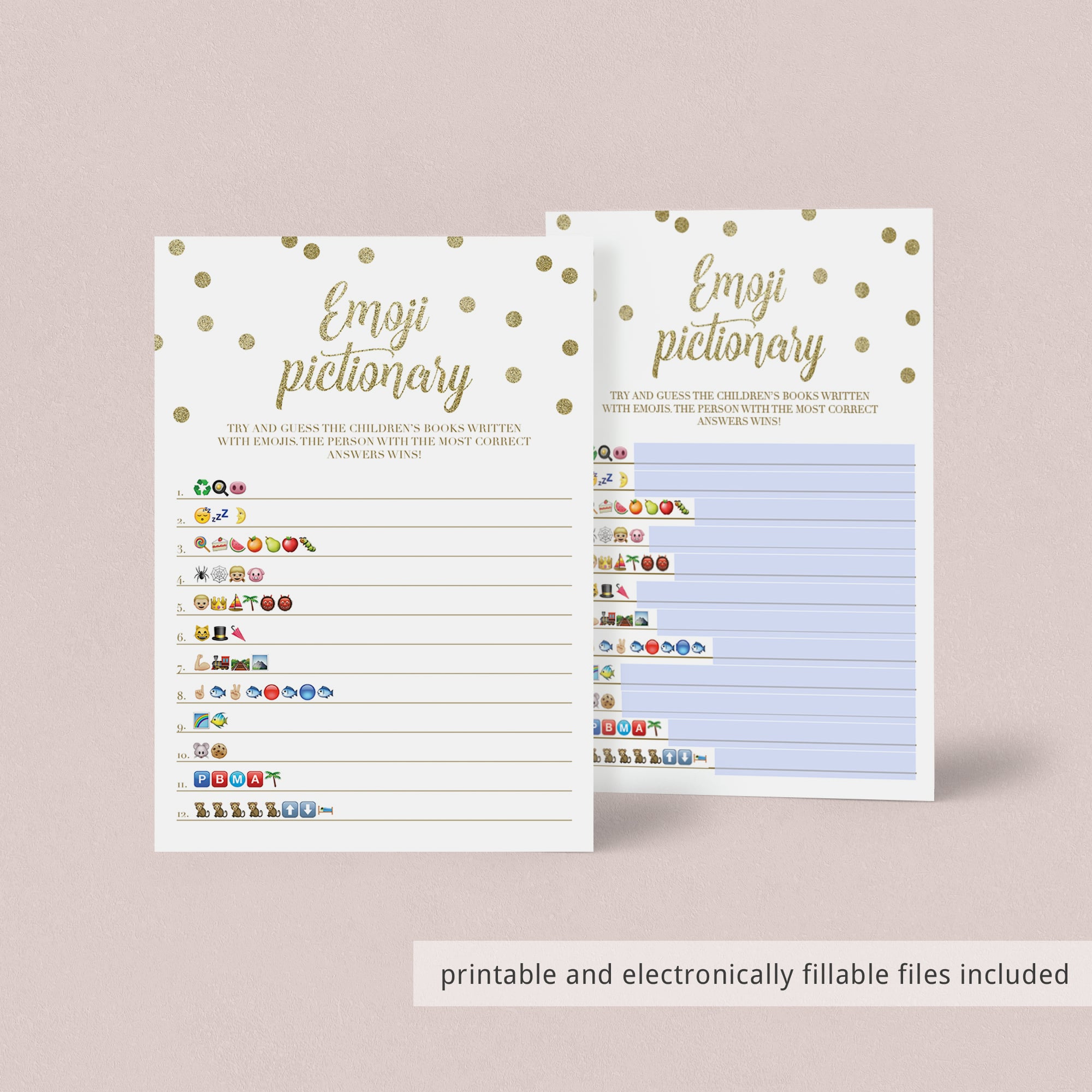 Zoom baby shower emoji game by LittleSizzle