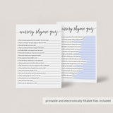 Minimal zoom baby shower game by LittleSizzle
