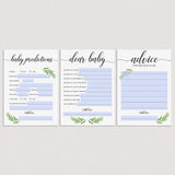 Greenery Baby Shower Keepsakes for Mom