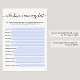 Mommy quiz for zoom download by LittleSizzle