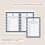 8 Virtual Boy Baby Shower Games Instant Download