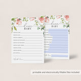 Virtual baby shower wishes cards by LittleSizzle