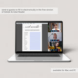 Word Scramble Game for (Virtual) Bridal Shower