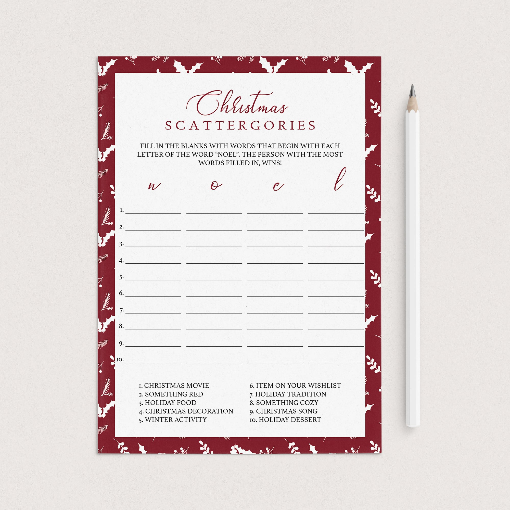 Funny Christmas Game For Groups by LittleSizzle