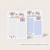 4th of July BBQ Games Bundle Instant Download