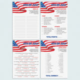 Independence Day Games for Adults Printable by LittleSizzle