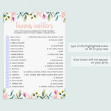 Mother's Day Party Games Virtual & Printable
