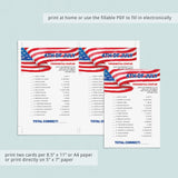 Fourth of July Office Game Printable & Virtual