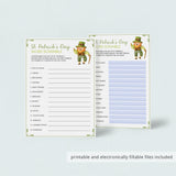 Social Distancing St Patrick's Day Game for Kids and Adults