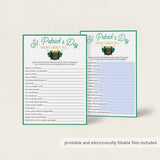 8 St. Patrick's Day Party Games Printable & Virtual