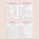 Galentines Day Games Pack Virtual & Printable by LittleSizzle