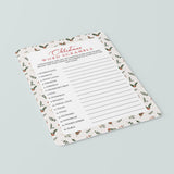 Unscramble The Christmas Words Game Printable