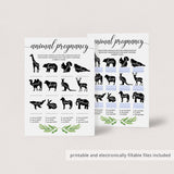 Zoom baby shower animal game by LittleSizzle