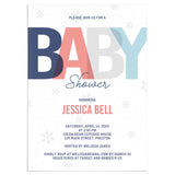 Winter Baby Shower Invitation Template by LittleSizzle