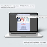 Winter Baby Shower Invitation Template