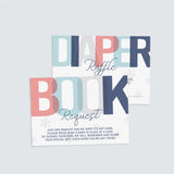 Winter Baby Shower Invitation Inserts Download by LittleSizzle