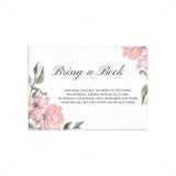 Whimsical Bring a Book request card template by LittleSizzle