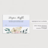 Printable Insert Baby Shower DIY Cards by LittleSizzle