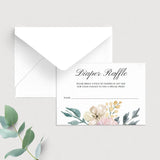 Whimsical Baby Shower Diaper Raffle Ticket by LittleSizzle
