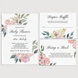 Whimsical Baby Shower Invitation Kit Templates by LittleSizzle