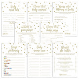 Printable package of 8 baby shower games gender neutral by LittleSizzle