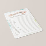 Baby Word Scramble Game With Answers Printable