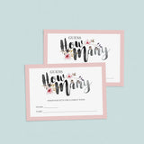 Guessing game cards printable PDF by LittleSizzle