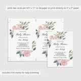 Evite template for whimsical baby shower